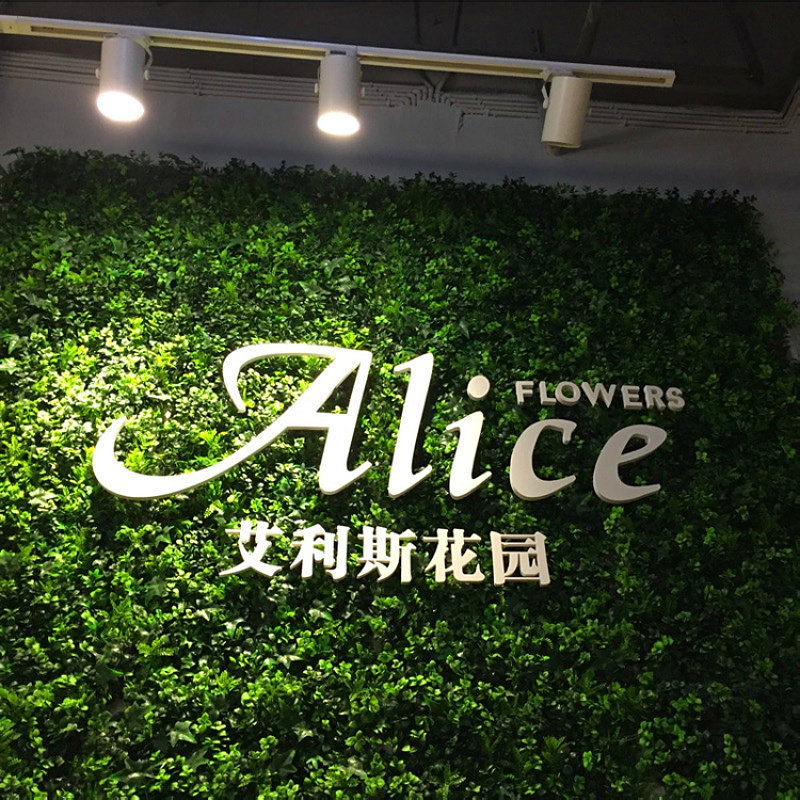 绿植墙仿真植物草墙网红背景花墙阳台绿色人造仿生假草皮壁挂花艺
