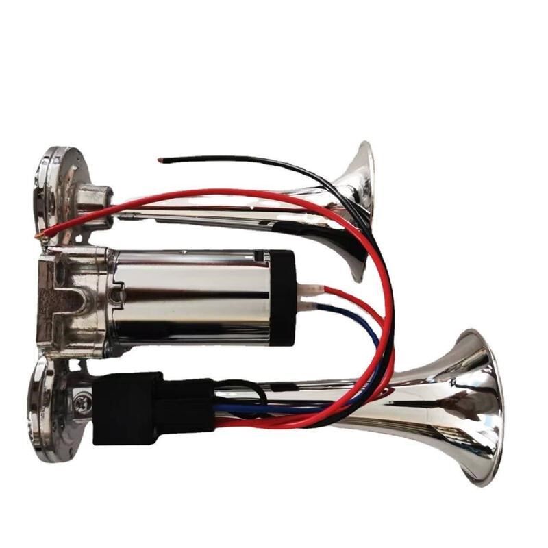 超响一体式防水汽车高音12v电气喇叭收割机货车电动电笛气喇叭