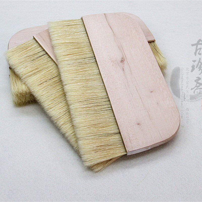 装裱裱画材料工具手工猪毛板刷裱画板刷浆糊板排刷猪鬃板刷