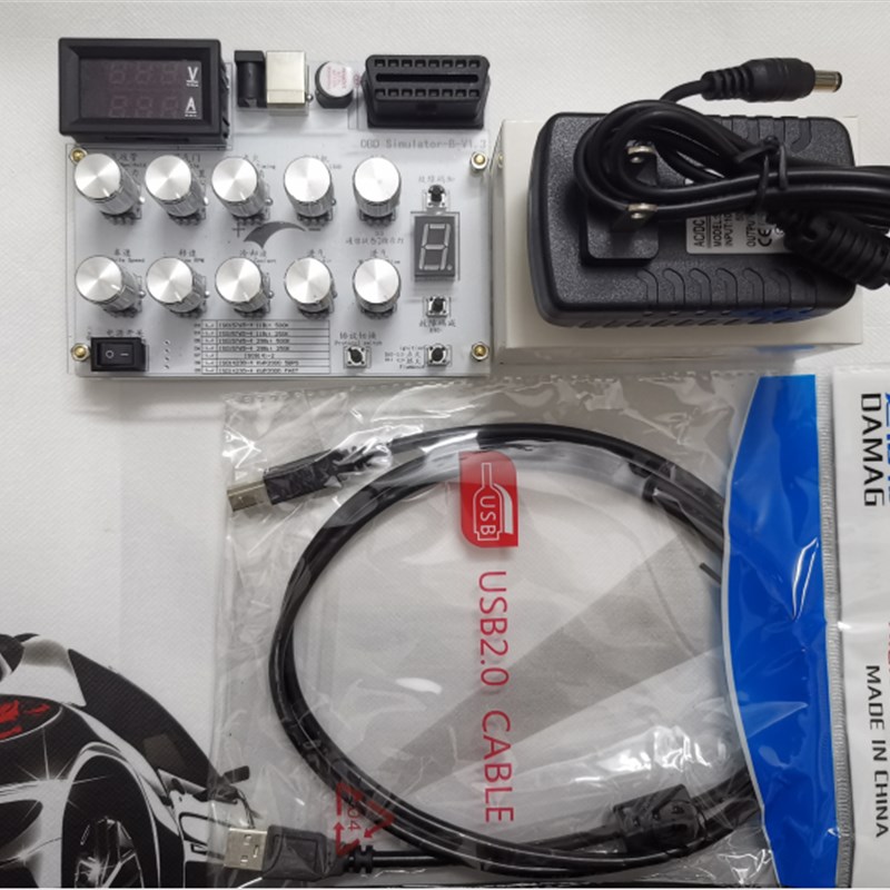 汽车ECU测试模拟器 支援J1939/OBD/CAN协定开发测试