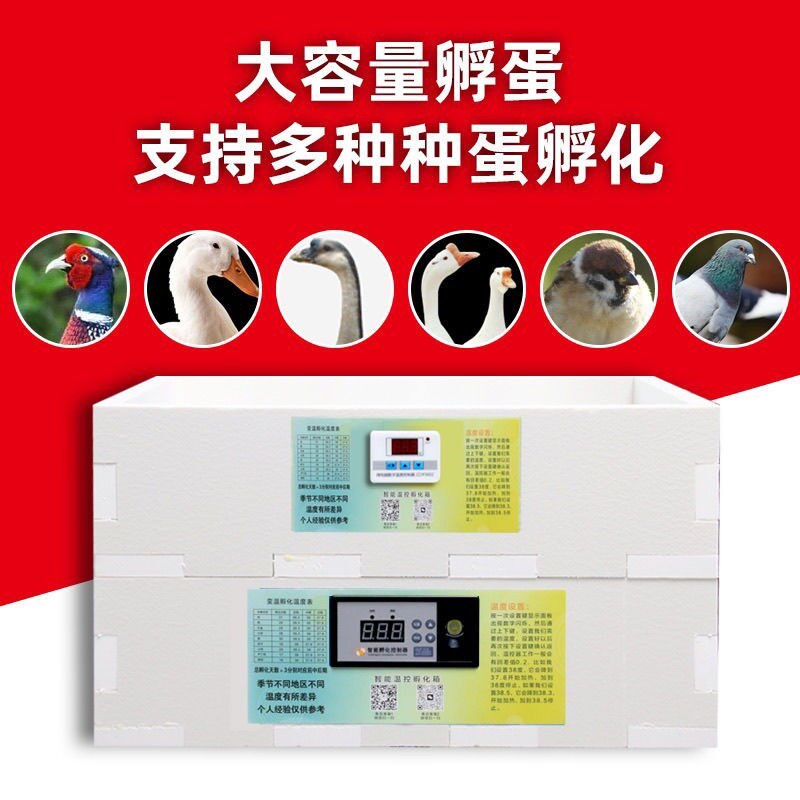 家用智能水床孵化器孵化箱孵化机孵蛋小鸡鸭鹅鸽全套恒温自动控温