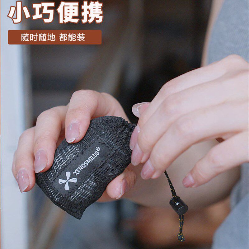 迷你轻便携环保购物袋旅行轻量化大容量防水杂物补习收纳买菜背包