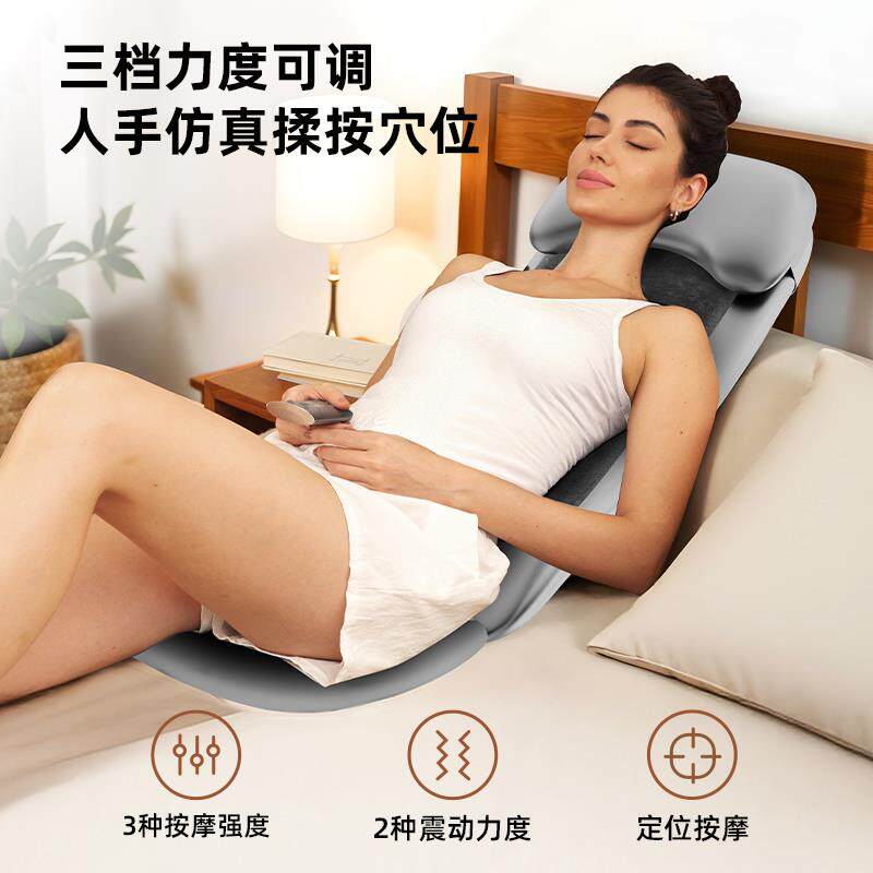 全自动揉捏按摩靠垫办公室全身肩颈腰背部多功能按摩器