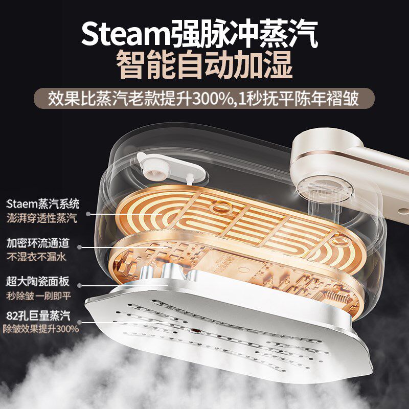 手持挂烫机2026新款熨烫机家用小型蒸汽电熨斗衣服除皱便携挂烫机