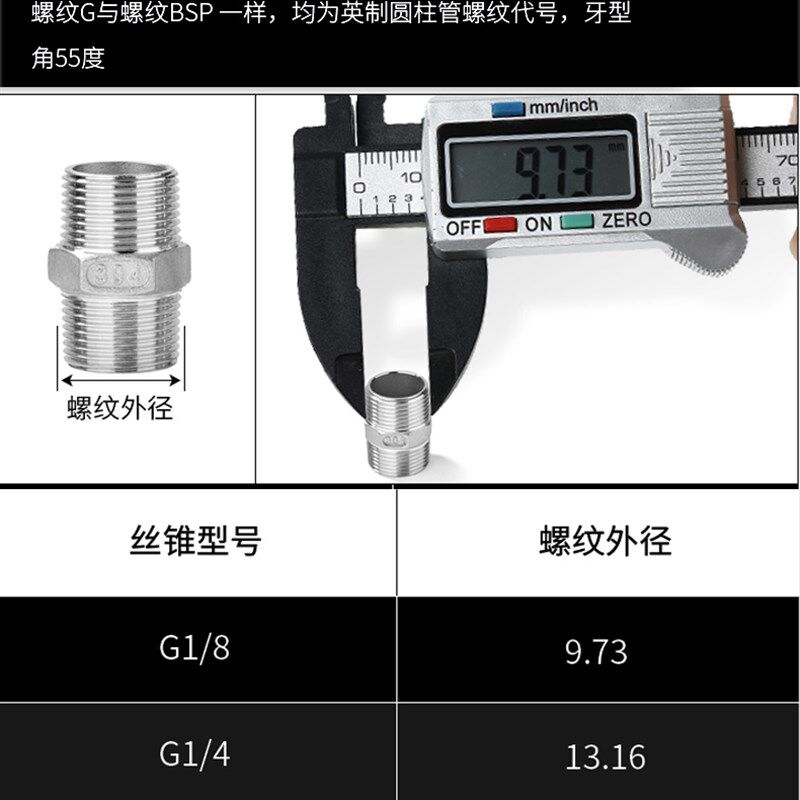 英制螺旋管螺纹丝锥G 1/8 1/4 1/2 3/4 水管牙丝攻2分3分4分6分