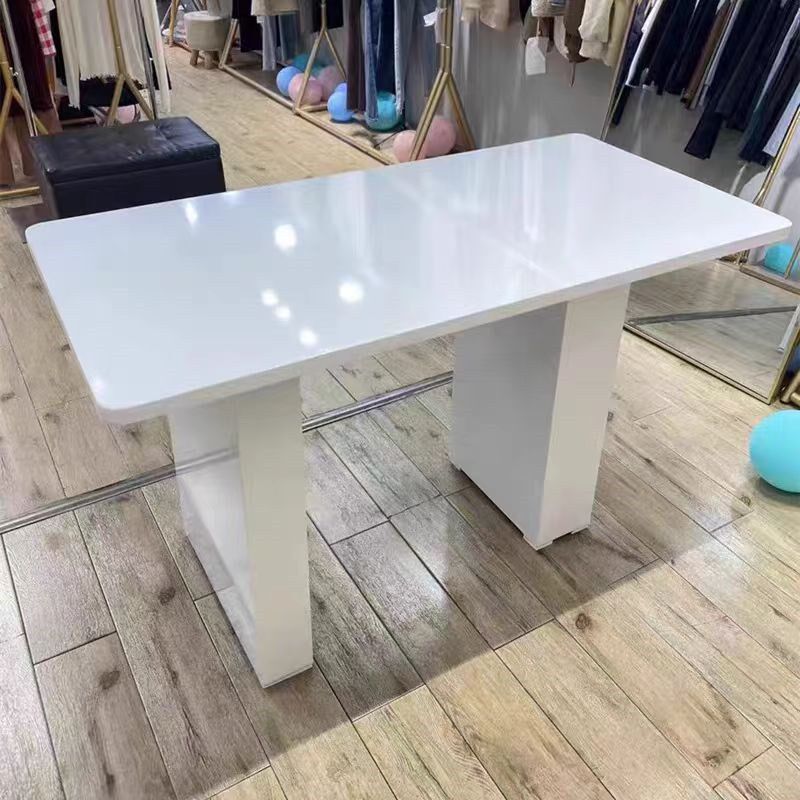 烤漆商厂展示桌宝宝流水台服装店中岛展示架长方形展示台办公桌