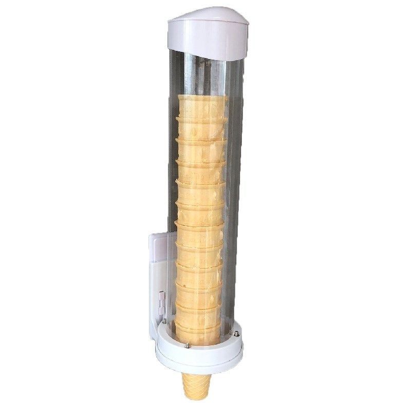 冰淇淋机蛋筒架甜筒蛋筒自动落杯器出杯器脆筒Q威化筒冰激凌蛋托