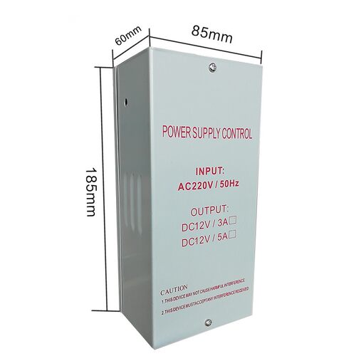 门禁电源12V5A专用电源门禁控制器单双门12V3A门禁稳压变压器足安