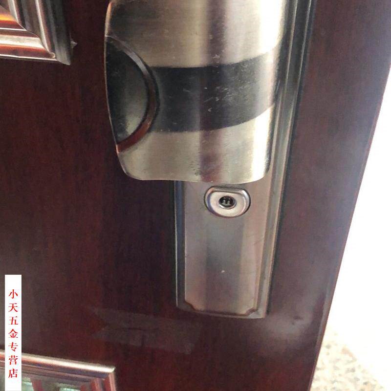 加厚整套美心防盗门锁把手 老式AFS安防铁架门锁心 安防锁体.