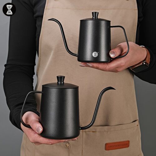 V60手冲咖啡壶套装家用挂耳细口壶304不锈钢细嘴咖啡器具长嘴壶