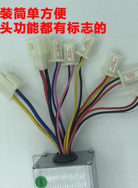 小海豚电动车滑控制器24v伏250W300有刷名途金陆韵泽蓝天驰跃
