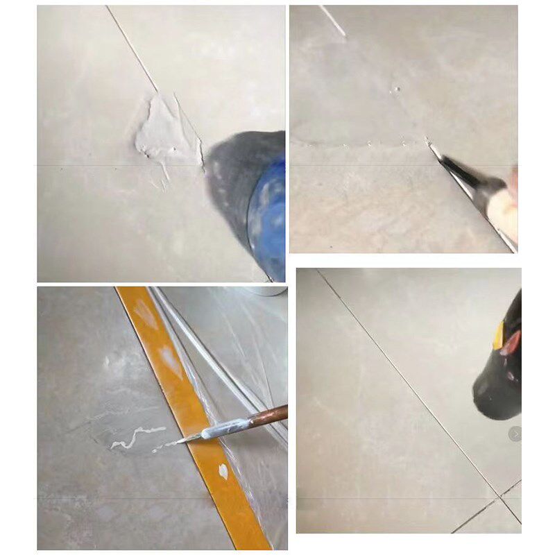 瓷砖釉面修复剂修补膏可调色材料套装地砖岩板陶瓷破损裂缝专用胶