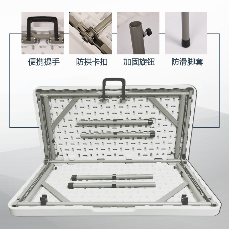 正方形便携麻将桌家用简约现代可折叠麻将餐桌两用桌支架结构麻将