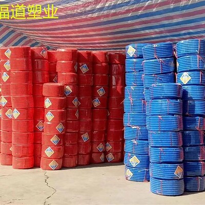 100米PVC波纹管塑料电管16~50mm波纹阻燃线管电线穿线穿电线软管
