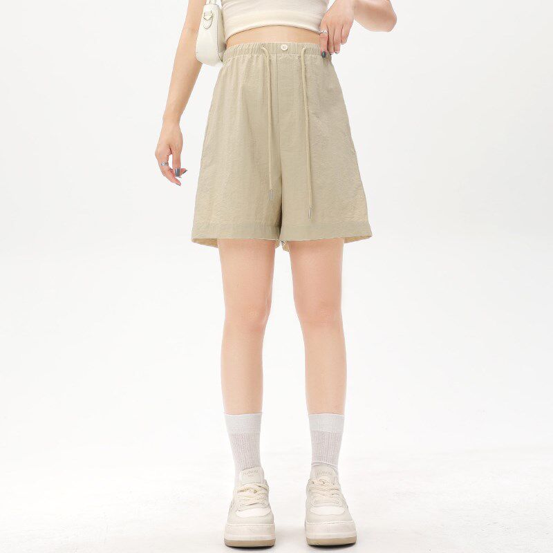 孕妇短裤夏季薄款外穿冰丝山本裤无托腹休闲五分裤打底阔腿孕妇装