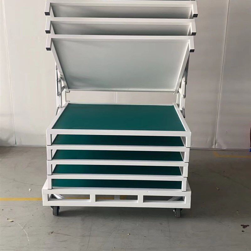 定制千层架置物架翻转式千层车仓储货架防静电周转车PCB板存放架