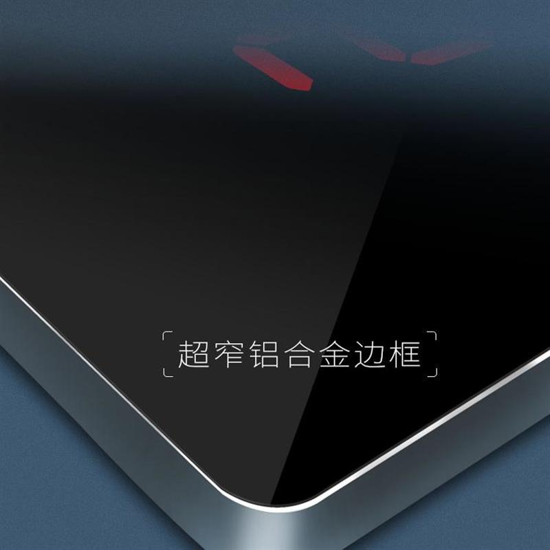 大屏电子钟新款挂钟墙钟万年历时间温湿度显示铝合金卫星款HEC-07