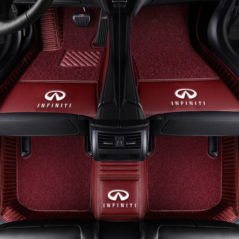 适用于全包围汽车脚垫Q50L英菲尼迪Q70L QX60 QX50 G25 QX70 QX30