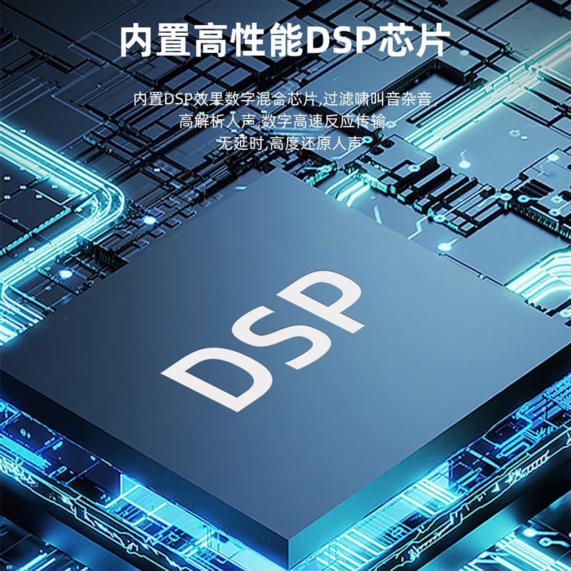 麦克风全自动啸叫反馈抑制器 专业话筒舞台音响效果器无线移频器