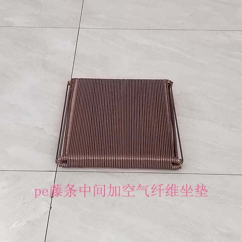 服装厂员工坐垫夏季透气柔软编织藤条空气纤维坐垫制衣厂凳子新品