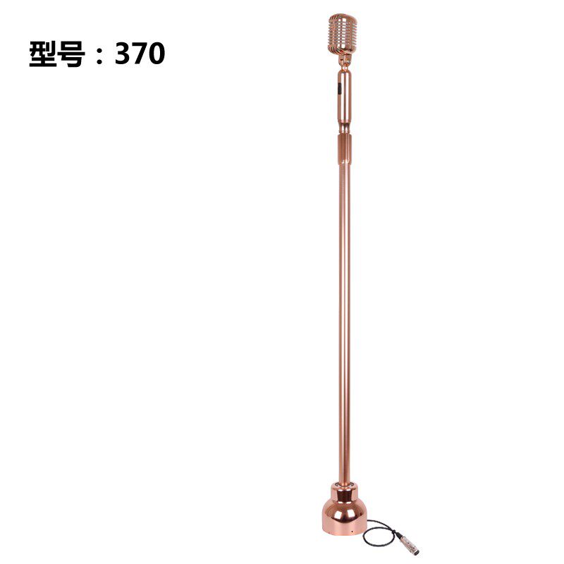 复古摇摆无线麦克风ktv落地支架立麦话筒舞台演出摇麦式有线话筒