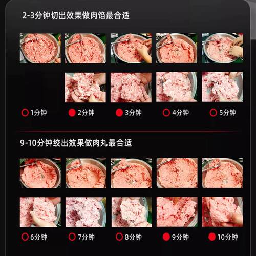 出口盆式切菜机多功能碎菜机菜馅颗粒机肉类切碎机斩拌肉泥机商用
