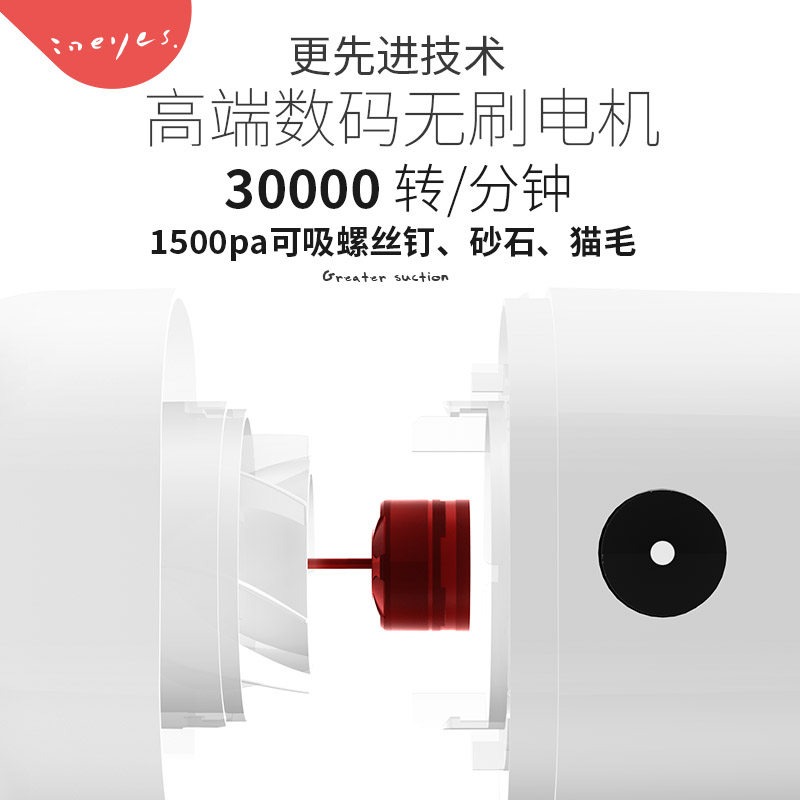 瞳里桌面吸尘器 大吸力学生小型迷你充电usb铅笔橡皮擦进口清洁器