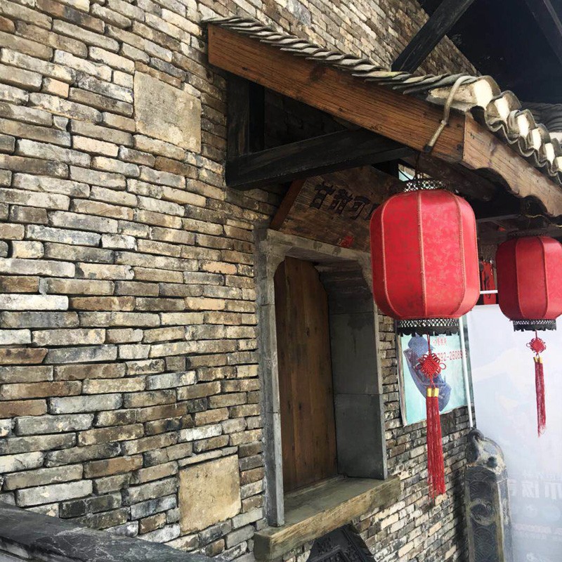 老砖 旧砖旧青砖仿古砖切片老砖皮中式韩式背景墙复古文化砖外墙