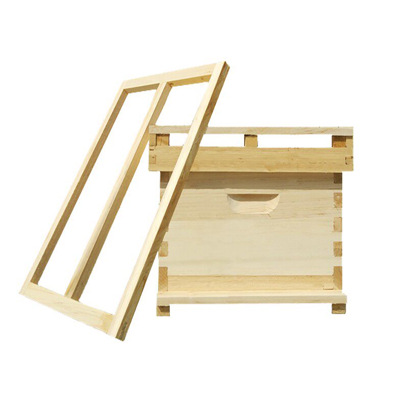 烘干蜂箱全套标准十框型中意蜂箱蜂具杉木养蜂工具不煮蜡蜜蜂巢箱