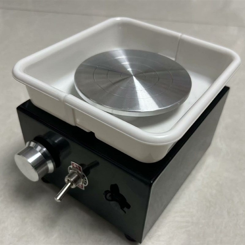 迷你拉胚机小型陶泥机陶艺机儿童手工diy工具上色充电拉坯机