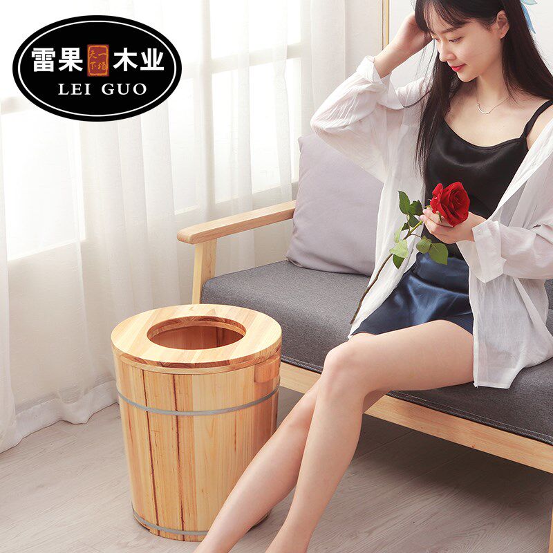 泡脚桶木桶妇科熏蒸桶蒸脚桶蒸汽洗脚木桶暖宫坐熏仪木桶家用理疗
