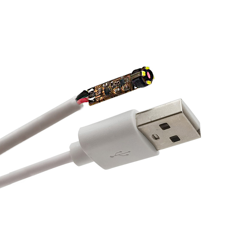 720P高清工业内窥镜模组USB100万微距摄像头汽修管道医疗内窥模块