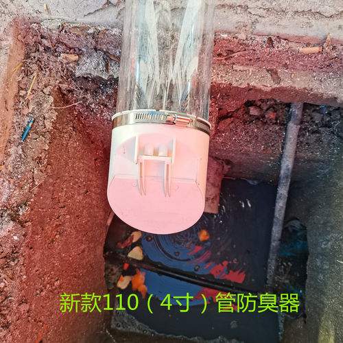 75管110管下水道防臭盖农村化粪池排污管防臭阀污水井防臭防虫鼠