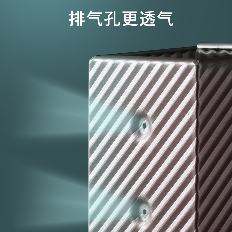魔幻厨房吐司模具土司盒子模具450克带盖烤面包烘焙 家用烤箱磨具图片