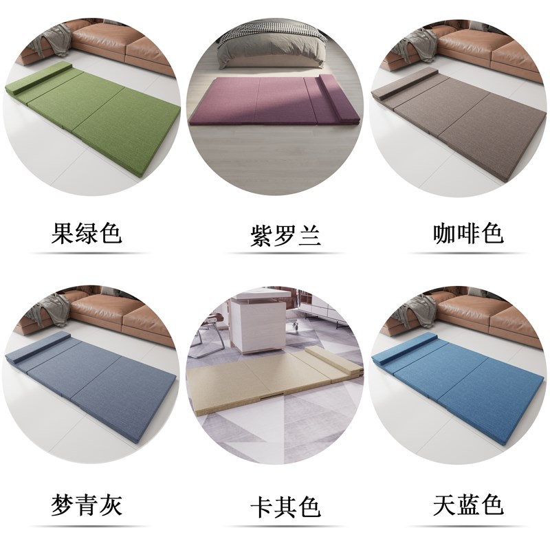 办公室防潮睡垫学生午休午睡地铺海绵飘窗垫床垫榻榻米露营帐篷垫