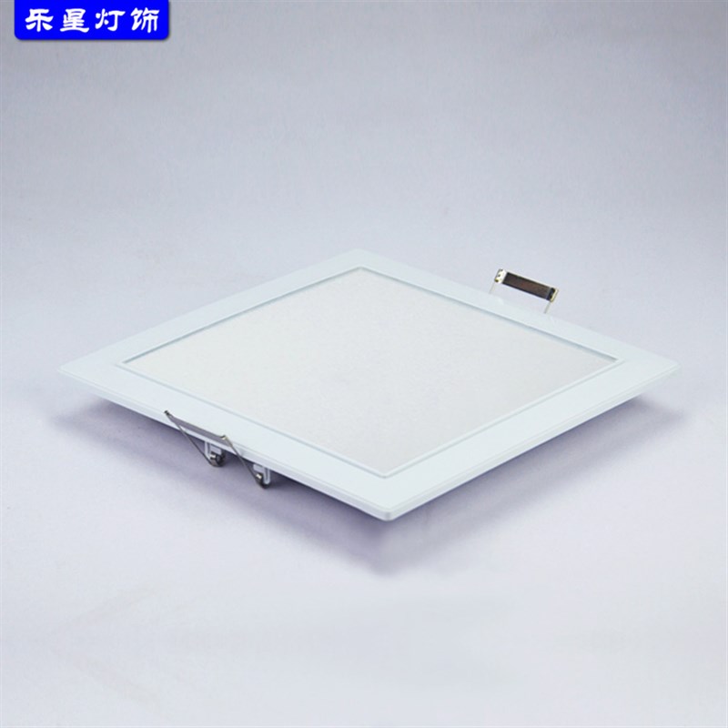 方形LED厨卫灯嵌入式厨房灯阳台吸顶灯浴室灯具吊顶开孔22x22暗装