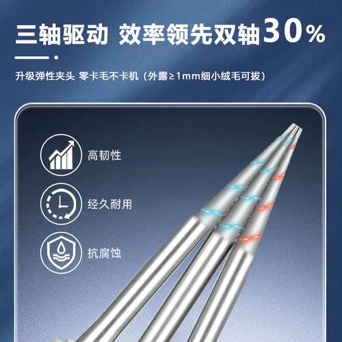拔毛神器鸡毛鸭毛电动杀鸭鹅脱毛机家用商用拔毛机拨鸭毛巴优迪