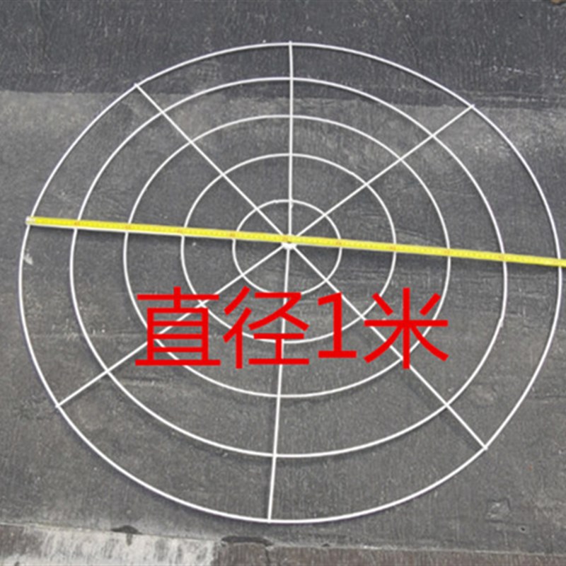婚庆线帘吊顶圆环 婚礼布置道具摩天轮吊环铁艺单层弧形S铁架摆件