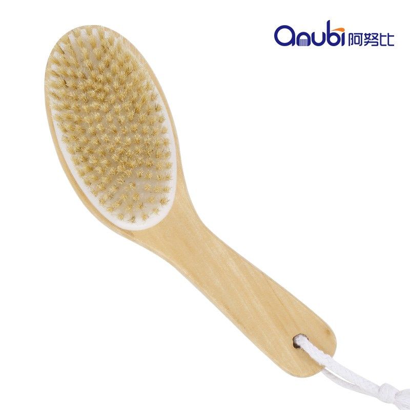 洗澡刷搓澡神器猪鬃毛身体干刷刷腿沐浴刷鬃毛梳搓后背皮肤刷子女