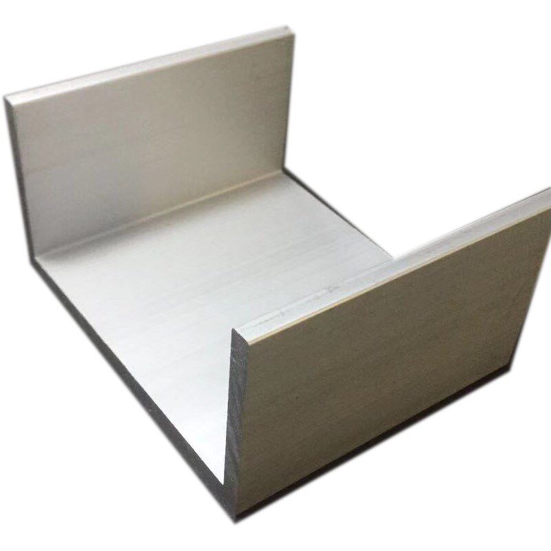 U型槽铝120*60*6mm 凹型铝合金 内径108mm 高硬度槽铝 工业槽铝米