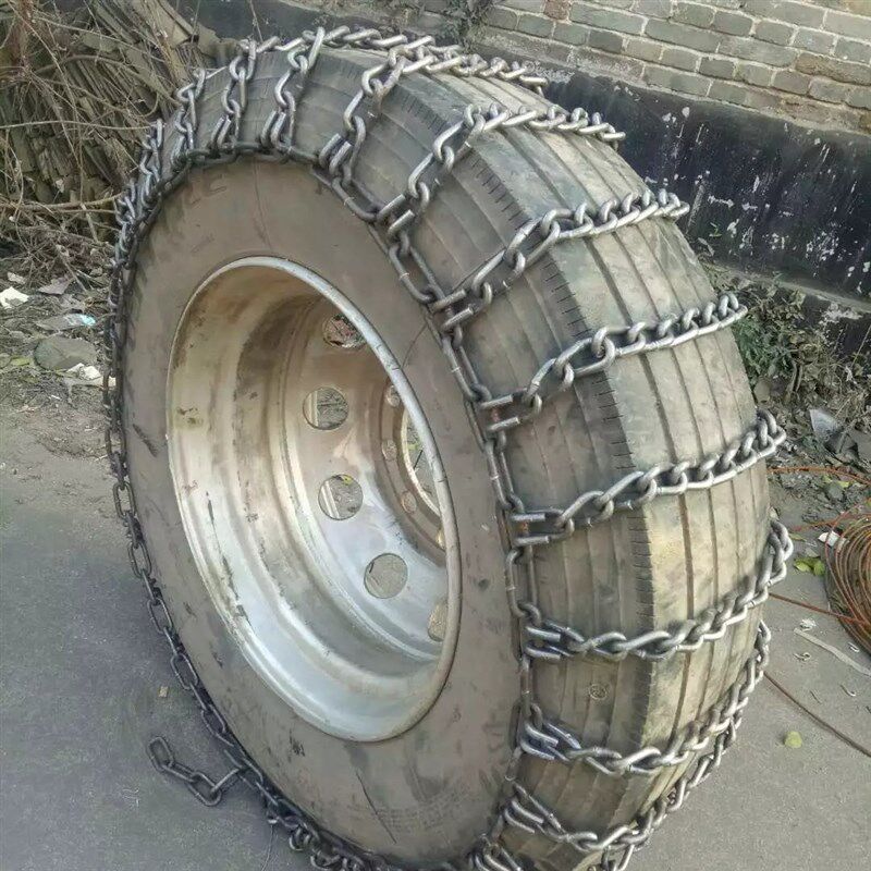 叉车防滑链包邮合力车轮胎用金属加密雪地链应急链保护链加粗链条
