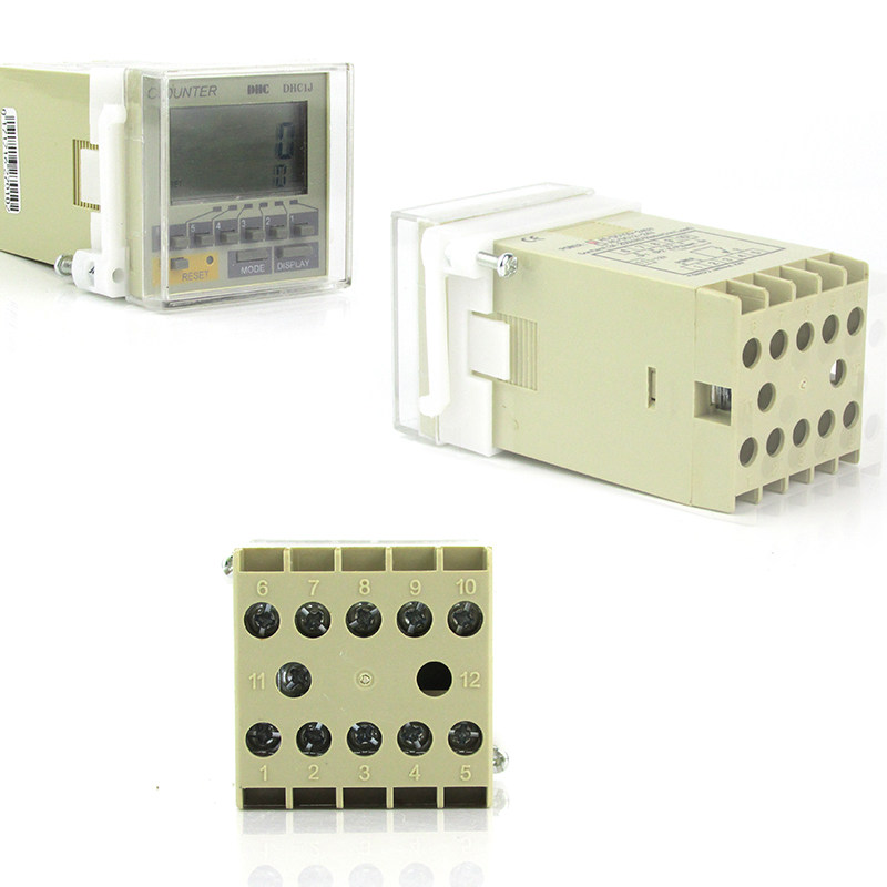 温州大华 智能计数器 DHC1J-A1R 可逆计数器 预置计数器 加减计数