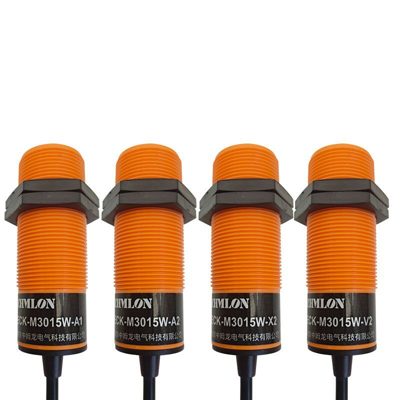 24V电容式接近开关M30非接触料位液位传感器M18养殖绞龙探头220V