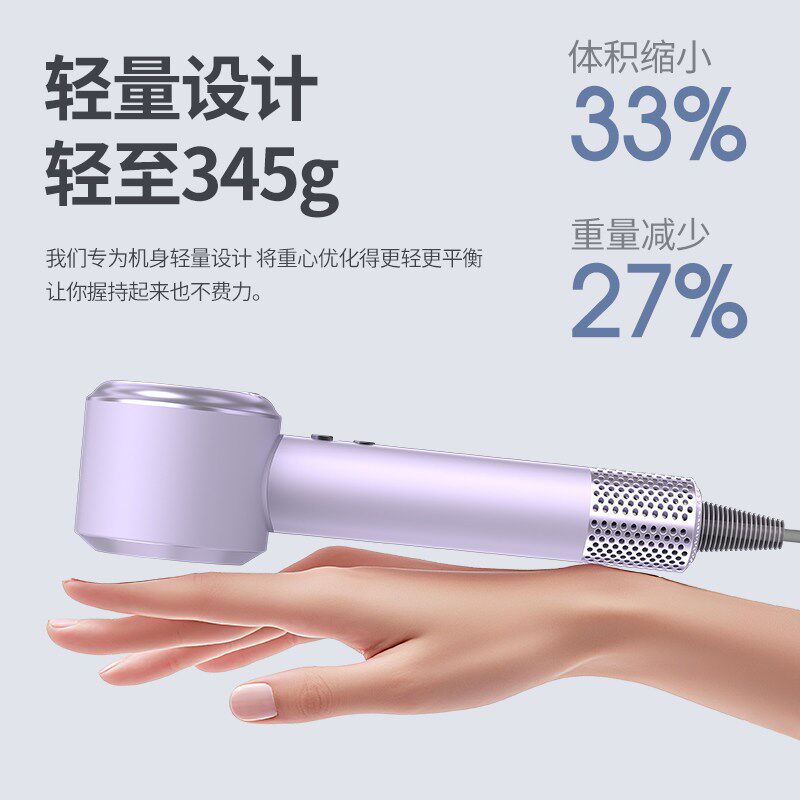 吹风机小巧便携家用吹风机负离子正品护发速干空心高速电吹风