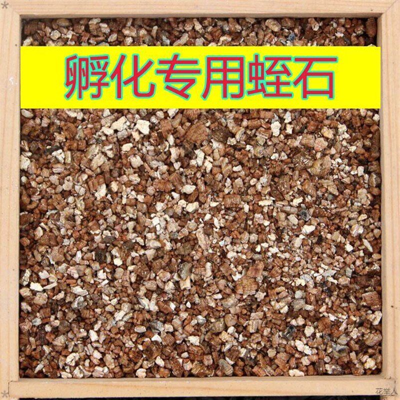 蛭石乌龟孵化颗粒珍珠岩蜥蜴蛇蛋孵化扦插养花用多肉营养土白蛭石