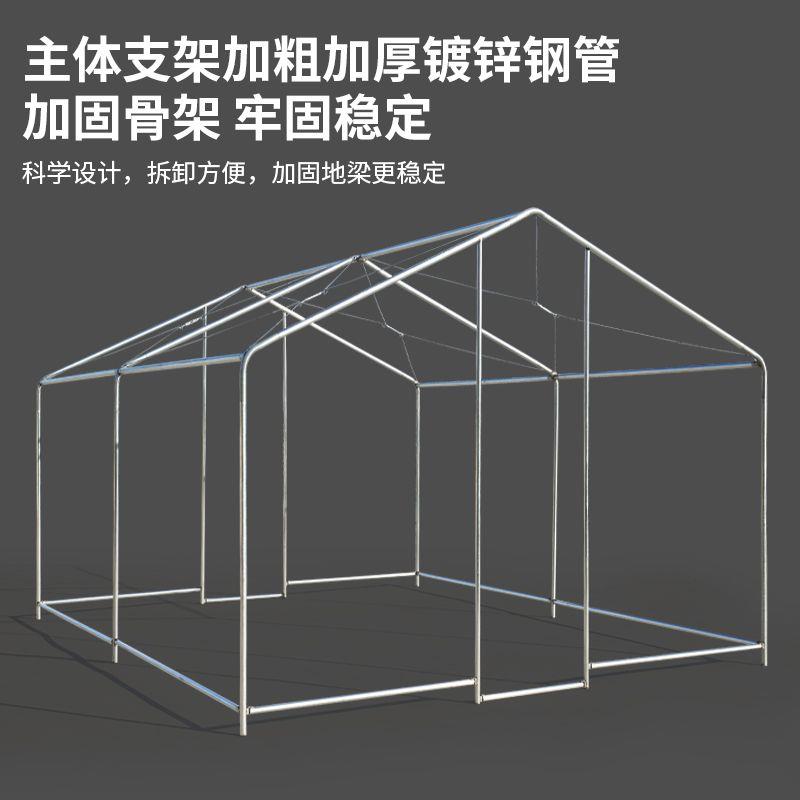 户外工程工地施工救灾帆布应急大型野外养蜂加厚防雨住人专用帐篷