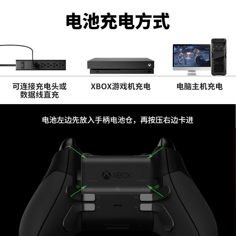 原装Xbox手柄无线适配器ones蓝牙Series二代接收器xss充电电池xsx