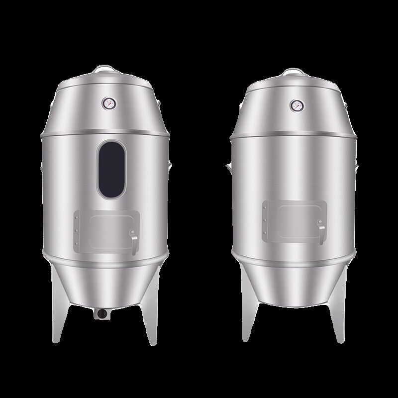 小型烤鸭炉家用烧烤炉木炭燃气吊炉双层烧鹅炉户外烤鸡烤羊排炉子
