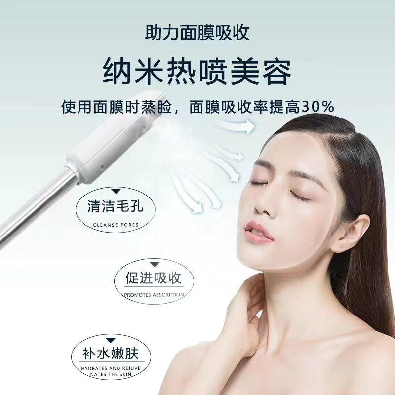 冷热双喷蒸脸器泰东喷雾机美容院面部纳米补水保湿家用蒸脸美容仪