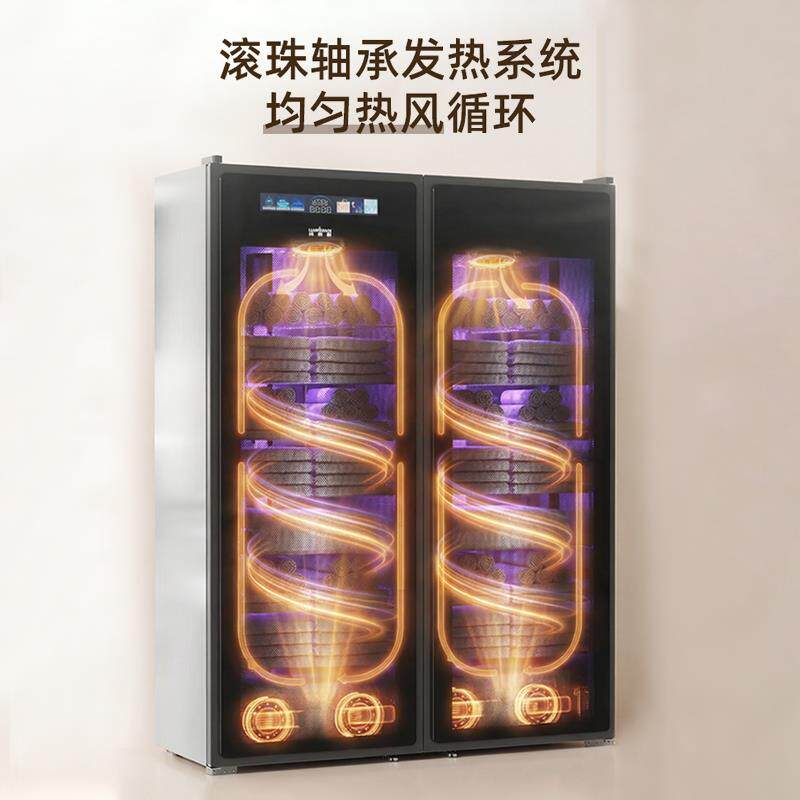 毛巾消毒柜商用双门紫外线大容量衣物浴巾拖鞋理髲店美容院消毒柜